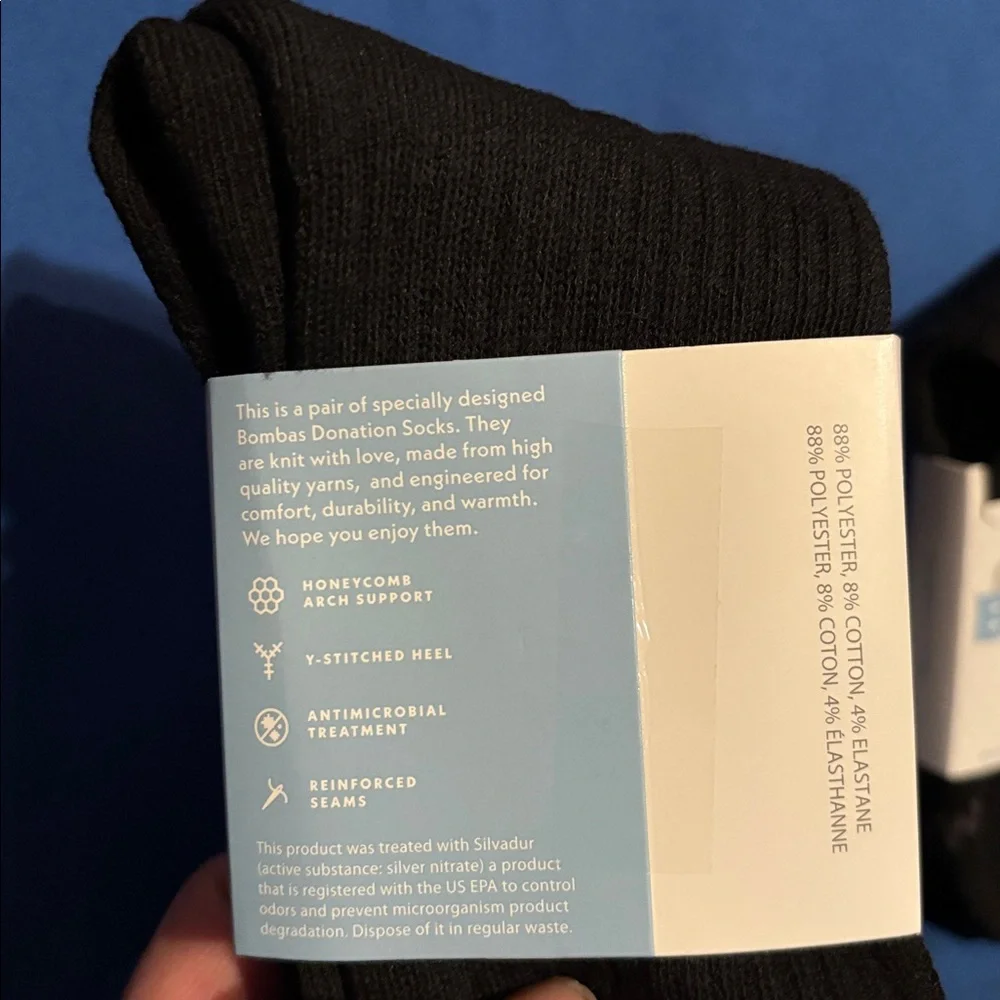 Bombas kids socks 4 pair bundle Small